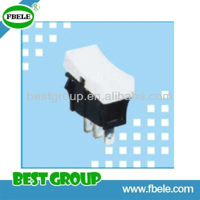 White Rocker Switch RS-102-10c Auto Parts