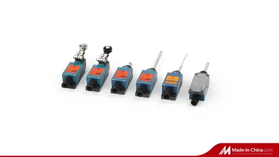 Miniinterruptor de limite de alavanca de rolo de balancim ajustável Lz8108