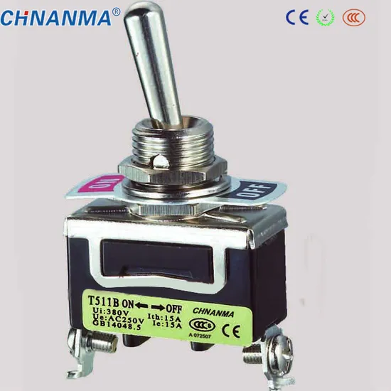 Terminal de parafuso Base preta Mini interruptor liga/desliga para barco