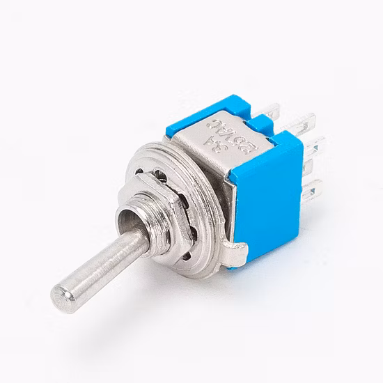 3A on-on Dpdt Mini Terminal 6 pinos Interruptor de alternância