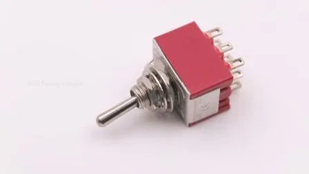 Ligação elétrica em 6A PCB Mini interruptor de 9 pinos